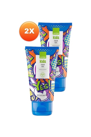 Avon Kids Yes Fresh Kokulu Saç Jölesi 2 x 50 ML