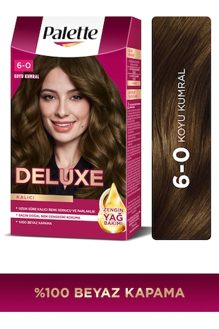 Schwarzkopf Palette Deluxe 6 - 0 Koyu Kumral Saç Boyası