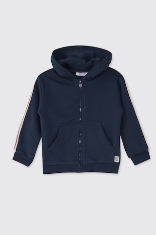 Panço Erkek Bebek Fermuarlı Lacivert Sweatshirt