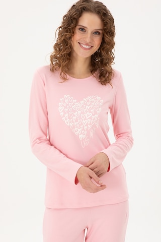 U.s. Polo Assn. Kadın Pembe Pijama Takım 50303414-vr041 Pembe