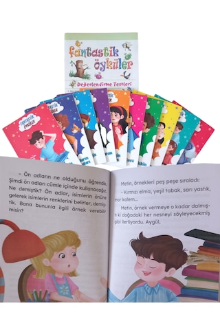 3. Sınıf Yaz Dostum Tatil Seti +fantastik Öyküler Hikaye Seti