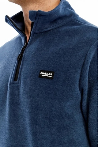 Champp Campp Yarım Fermuarlı Unisex Polar Lacivert