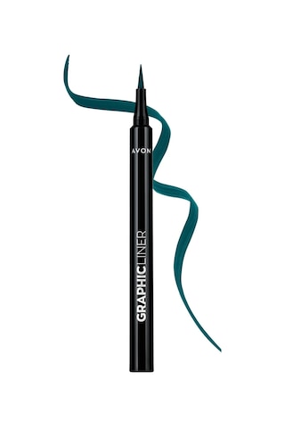 Avon Graphic Liner Keskin Uçlu Likit Eyeliner Sea Emerald