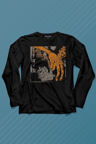 Little Brothers Uzun Kollu Tişört Baskılı T-shirt 001