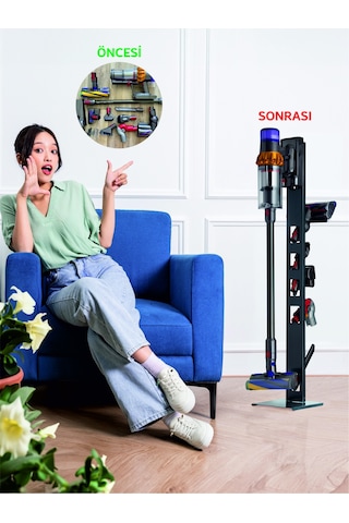 Bumech Stark -philips-Bosch Uyumlu-xiaomi  Dikey Süpürge Standı
