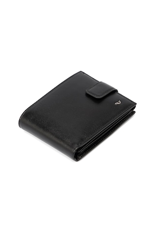 Tergan Siyah Unisex Deri Cüzdanı 01638A97