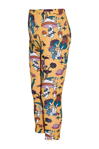 Lovetti Kız Çocuk Cheerful Mushroms Desen Tayt 1355 Çok Renkli