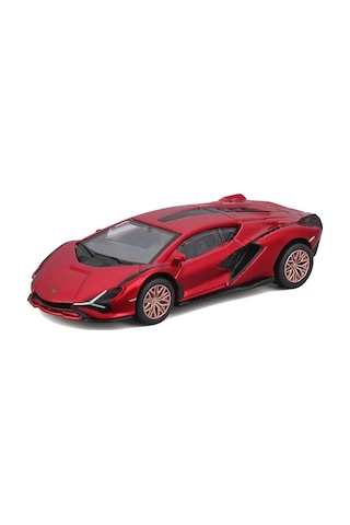 Maisto 1:64 Speed Icons - Lamborghini Sian Fkp 37 Metalik Kırmızı Çok Renkli