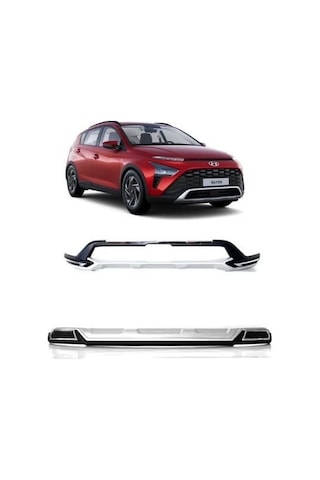 Hyundai Bayon Ön Ve Arka Tampon Koruması Difüzör 2021+ Sonrası İç