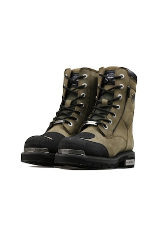 Harley Davidson Erkek Botu 025M100552-Olıve-Derı Haki-40 Haki