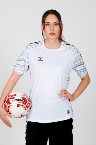 Hummel Line Antrenman Tişört Beyaz