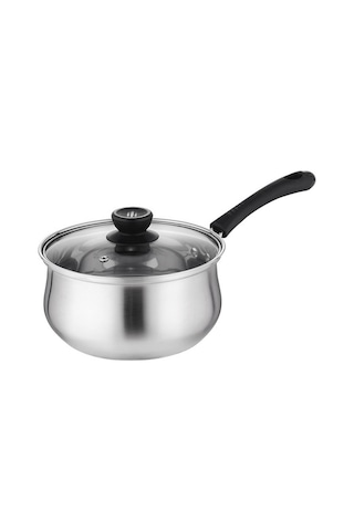 Padalink 18cm 304 Paslanmaz Çelik Tencere, Gümüş Rengi, 630g Ağırlık, 1-2 Seçenekli Tip, Tam Set Diğer