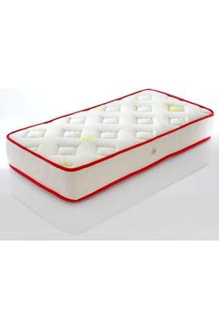 Naturel Ergonomik Bebek Yatağı Çocuk Yatağı Kırmızı 60 x 120 CM