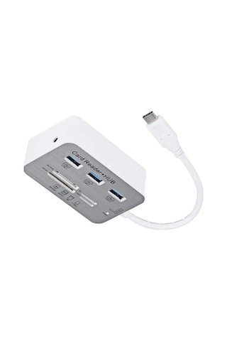 Hadron Hdx7029 7in1 Kart Okuyucu Type-c To Usb 3.0 Hub