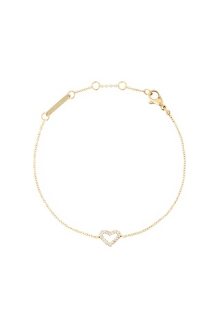 Mirelle Heart Bracelet Gold Altın