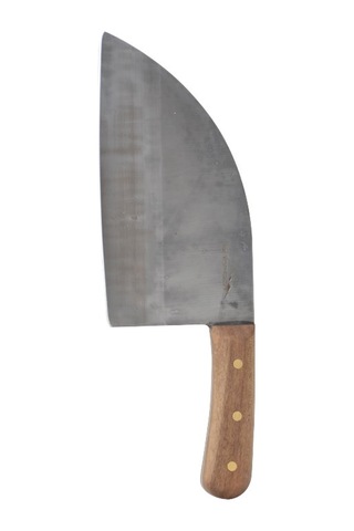 Campout Sırp Şef Bıçağı Kahverengi - Gümüş