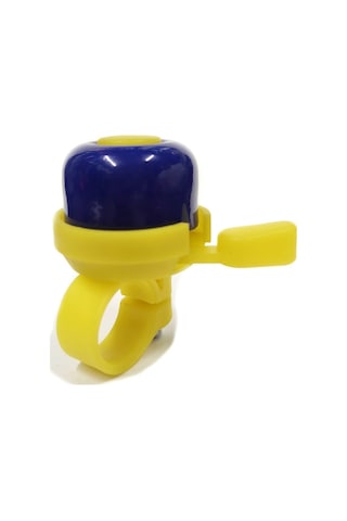 Sarissa Çocuk Bisikleti Zil 1. Kalite Plastik Gövde Metal Çan Sarı Lacivert Lacivert - Sarı