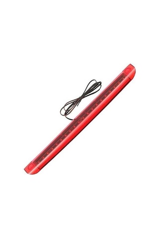 Novahub Yüksek Universal Stop Motosiklet Led Lambası Kuyruk Kırmızı Fren Dağı Araç 3rd 20 12v Dx