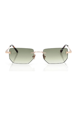 Ethan 1355 28p 53-19-145 Tomford Kadın Güneş Gözlüğü Altın
