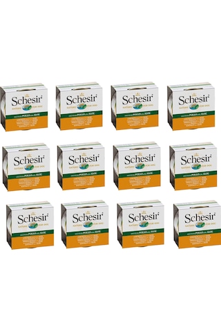 Schesir Tavuklu ve Aloe Veralı Konserve Yetişkin Köpek Maması 12 x 150 G