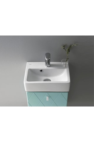 Turkuaz Seramik Cerastyle 28 x 37 CM Mini Lavabo