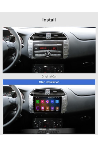 Fıat Bravo 2006+ Multimedya Navigasyon Usb Kamera Carplayer 4 Ram