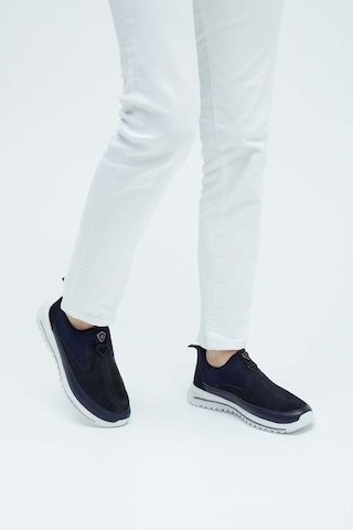 Tamer Tanca Erkek Hakiki Deri Lacivert Sneakers & Spor Ayakkabı 381 17469 Erk Ayk Y23 Lacıvert Lacivert