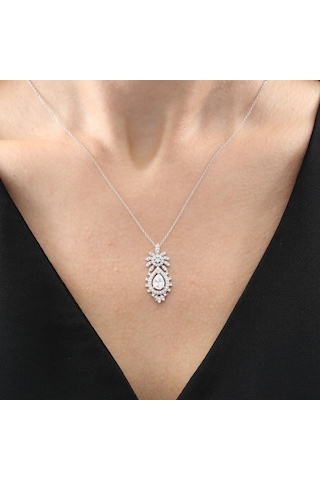 Mia Vento Effective Diamond Bereket Damlası Işıltılı Gümüş Mini Set