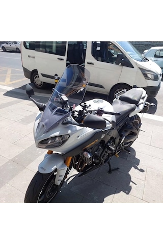 2011-16 Yamaha Fazer8 Uzun Ön Cam Zeus Açık Füme 61cm 4mm Fazer 8