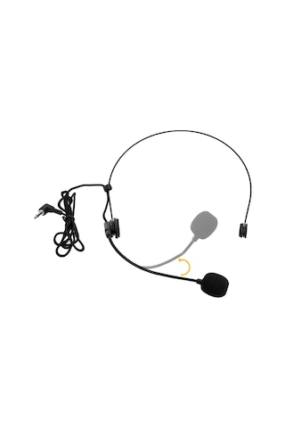 Reedark Kafa Tabanlı Serbest El Mikrofonu - Üniversite Dersleri, Sunumlar İçin Gürültü Engellli 3.5mm Konnektörlü Kulaklık Mikrofonu