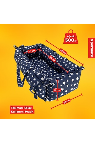 Xpermate Portbebe Ana Kucağı, Puset Bebek Taşıma Çantası Kundağı - XBEB5070PORTBEBPUAGRI