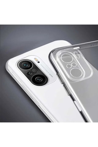 Xiaomi Redmi Note 10 / 10s Uyumlu Şeffaf Kılıf Ultra Koruma Hassas İnce Tasarım -kamera Korumalı Beyaz