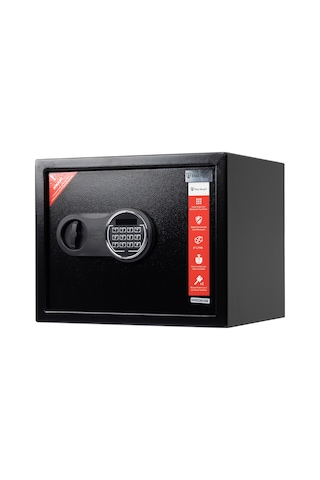 Das Siegel - 30dse Çelik Kasa Elektronik Panel Ve Şifreli Ev Ve Ofis Tipi Çelik Kasa