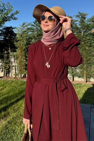 Rabia Şamlı Yaren Üçlü Takım Bordo Çok Renkli
