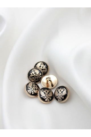 The New Button Arma Baskılı Metal Düğmeler 15 Mm 6 Adet. 280619357