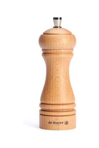 De Buyer Karabiber Değirmeni Ahşap 14 Cm-ahşap