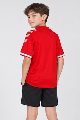 Hummel Fast Çocuk Basic Tek Üst Futbol Forma Kırmızı