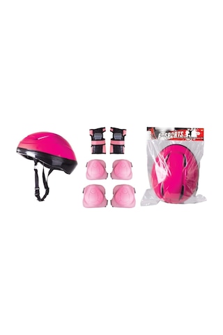 Furkan Toys Pembe Bisiklet Scooter Kask Dizlik Dirseklik Koruyucu Set Pembe Furkan Toys Pembe Bisiklet Scooter Kask Dizlik Dirseklik Koruyucu Set Pembe