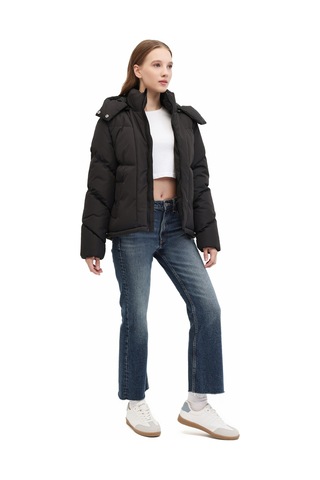Kinetix Wl 2w-kx-crop 5pr Siyah Kadın Kısa Kaban 000000000102026658
