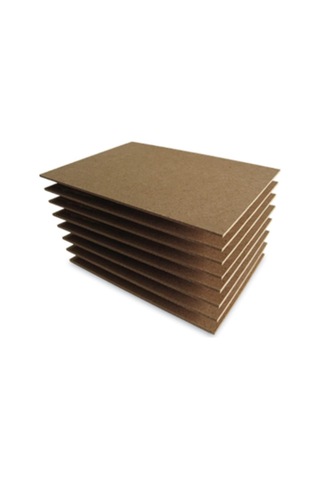 Ayrex 10 Adet, Duralit, 35x50 Cm, Mdf, Ahşap Levha, 3 Mm, Resim Altlığı