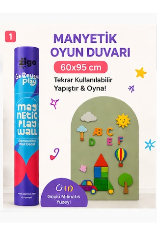 60x95cm Çıkarılabilir Manyetik Duvar Panosu Yapışkanlı Pano, Çocuk Odası, Oyun Ve Öğrenme Alanı Bebek Mavi 60 x 95 CM