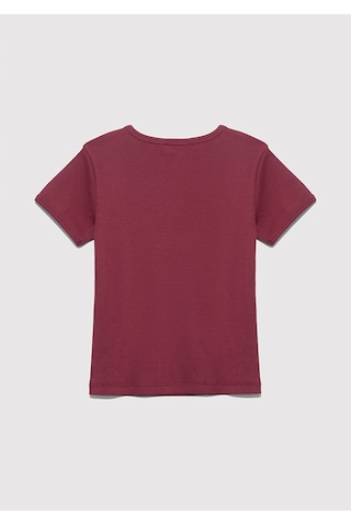 Mavi Baskılı Bordo Kız Çocuk T-shirt M7610350-70393 Bordo