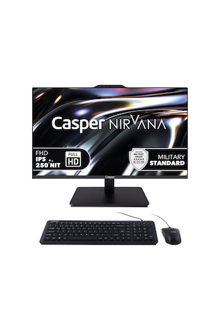 Casper Nirvana A80.1362-CF00A-V-S i7-13620H 24 GB 1 TB NVMe SSD 23.8" W11H AIO Masaüstü Bilgisayar