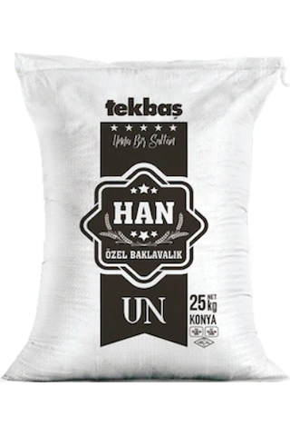 Tekbaş Un Özel Baklavalık Un 25 KG