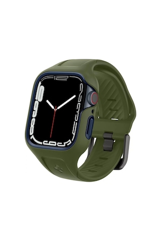 Apple Uyumlu  Watch Seri 8/7 (45 MM) Kılıf & Kayış, Spigen Liquid Air Pro
