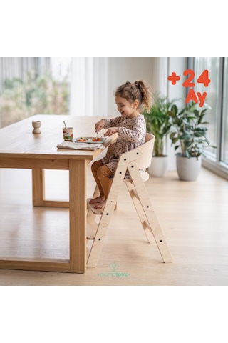 Mamatoyz My Chair OnlyChair NATURAL Mama Sandalyesi Sadece Sandalye Natural
