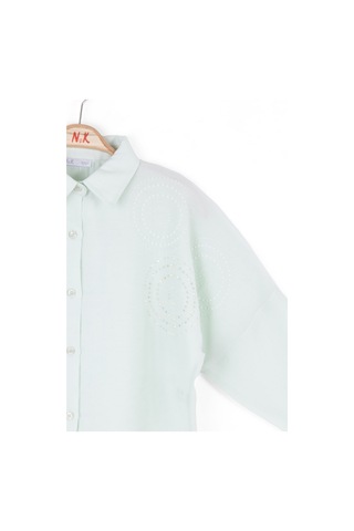 Nk Kids Virginia Kız Çocuk Gömlek 38310 Mint Yeşili