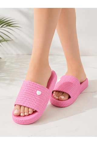 Golden Takış Terlik Pembe
