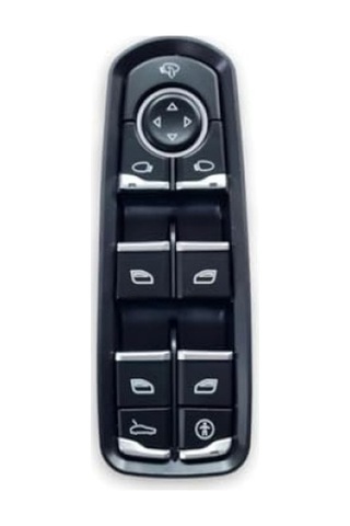Porsche Cayenne 2010-2016 Uyumlu Sol Ön Kapı Cam Düğmesi