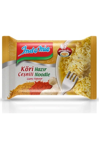 Indomie Köri Çeşnili Noodle 10 x 75 G Indomie Köri Çeşnili Noodle 10 x 75 G